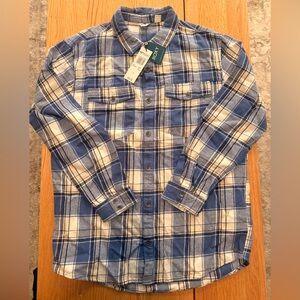Roxy Let It Go Flannel Button-Up Shirt – Size S – New With Tags
